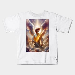 Heavenly Angel Seduction: Divine Grace Sensual Elegance 03 Kids T-Shirt